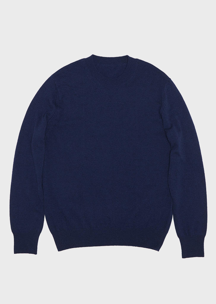 #75 CASHMERE SWEATER [NAVY]