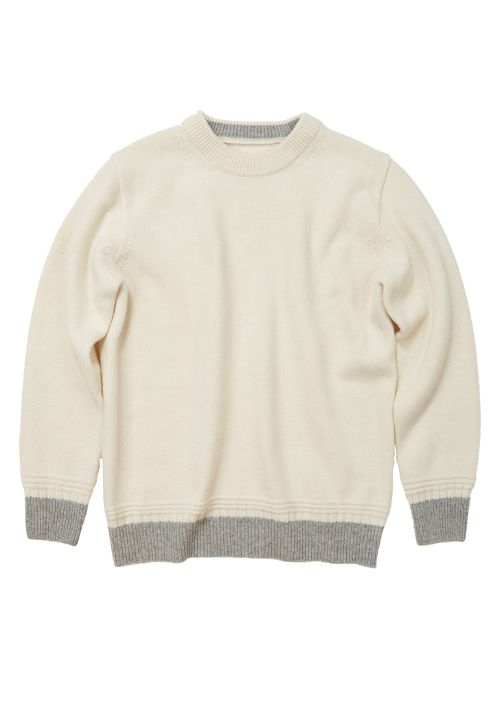 #30 CASHMERE SWEATER [IVORY]