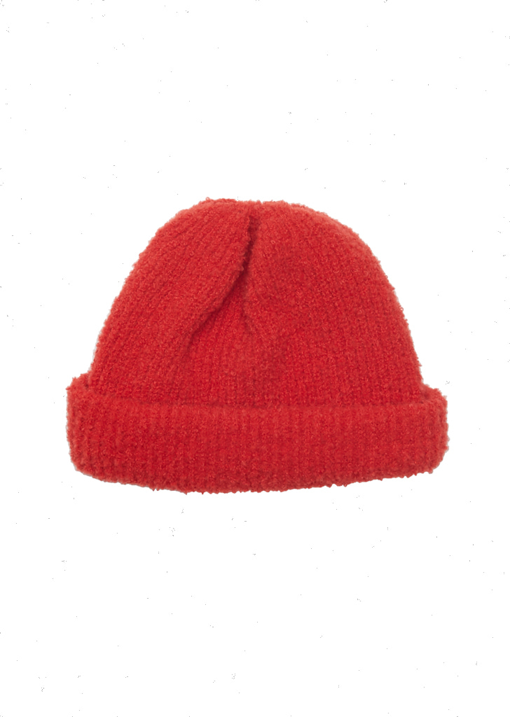 #57 BOUCLE BEANIE [RED]